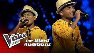 Senuth Lakvin | Kaulu Piyanpath Wahanna Blind Auditions | The Voice Teens Sri Lanka