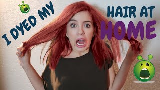 I Dyed My HAIR AT HOME| Ana Grajales & Almita