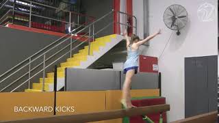 Backward Kicks