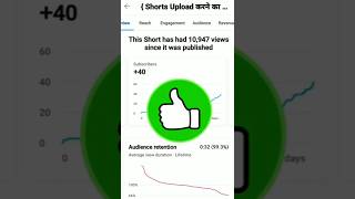 Shorts 10K Views Earning Live Proof New Update Youtube Short Ka