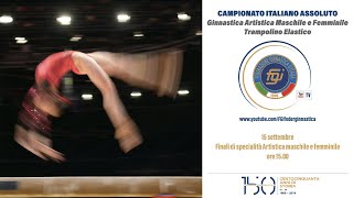 Meda - Assoluti - Finali di specialità Artistica maschile e femminile Meda - Assoluti - Finali di specialità Artistica maschile e femminile