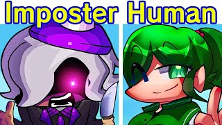 Friday Night Funkin' Vs Imposter But Human V2 Cancelled Build (Fnf Mod) (Among Us/Black Imposter V4)