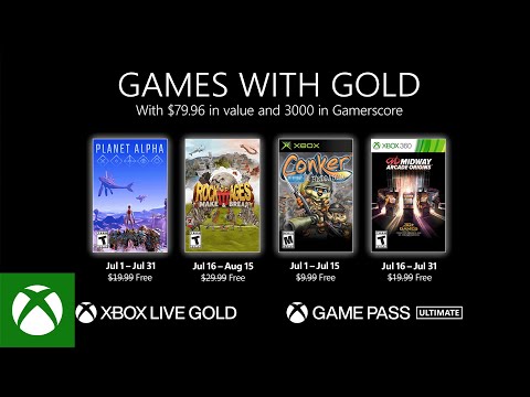 Xbox - July 2021 Games with Gold