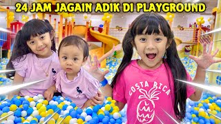 24 JAM SAMANTHA JAGAIN ADIK AUDREY MAIN DI PLAYGROUND MANDI BOLA DI KIDZOONA PAK