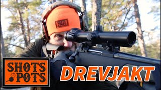 DREVJAKT PÅ DOVHJORT - Lubbe är på årets sista drevjakt