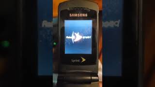 Sprint Samsung Sph-M320 Startup
