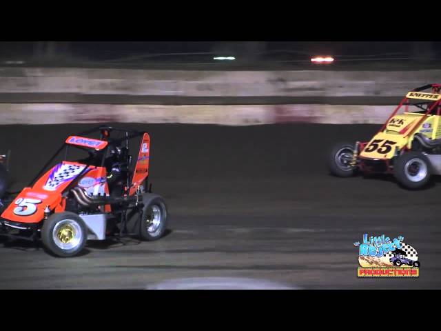 POWRi Midgets | Jacksonville Speedway | Complete A-Main | Sept. 16th, 2011