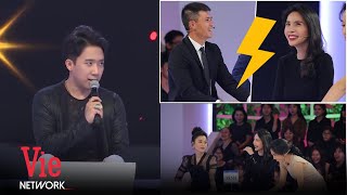 Trấn Thành "sốc" khi Thủy Tiên vô tư nhắc đến người yêu cũ trước mặt Công Vinh trên sóng truyền hình
