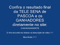 Sorteio Final Da Tele Sena De Pascoa 13 04 2014 images Sorteio Final Da Tele Sena De Pascoa 13 04 2014