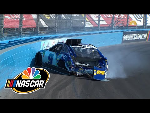 Chase Elliott's Championship 4 hopes go up in smoke at Phoenix with crash | Motorsports on NBC