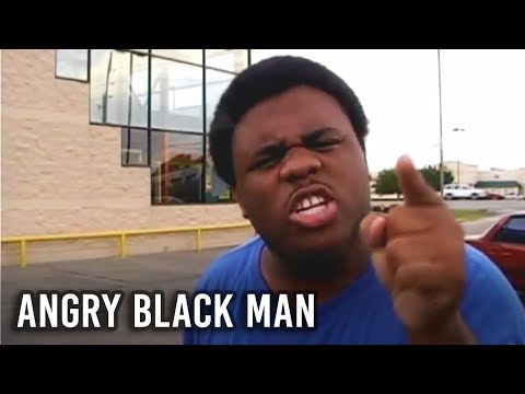 Black Man Angry at McDonalds