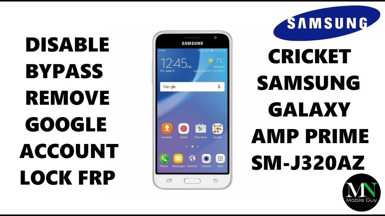 Disable Bypass Remove Google Account Lock FRP on Cricket Disable Bypass Remove Google Account Lock FRP on Cricket