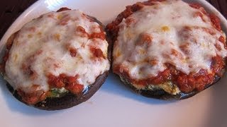 Lasagna Stuffed Portobello Mushrooms (Main Dish)