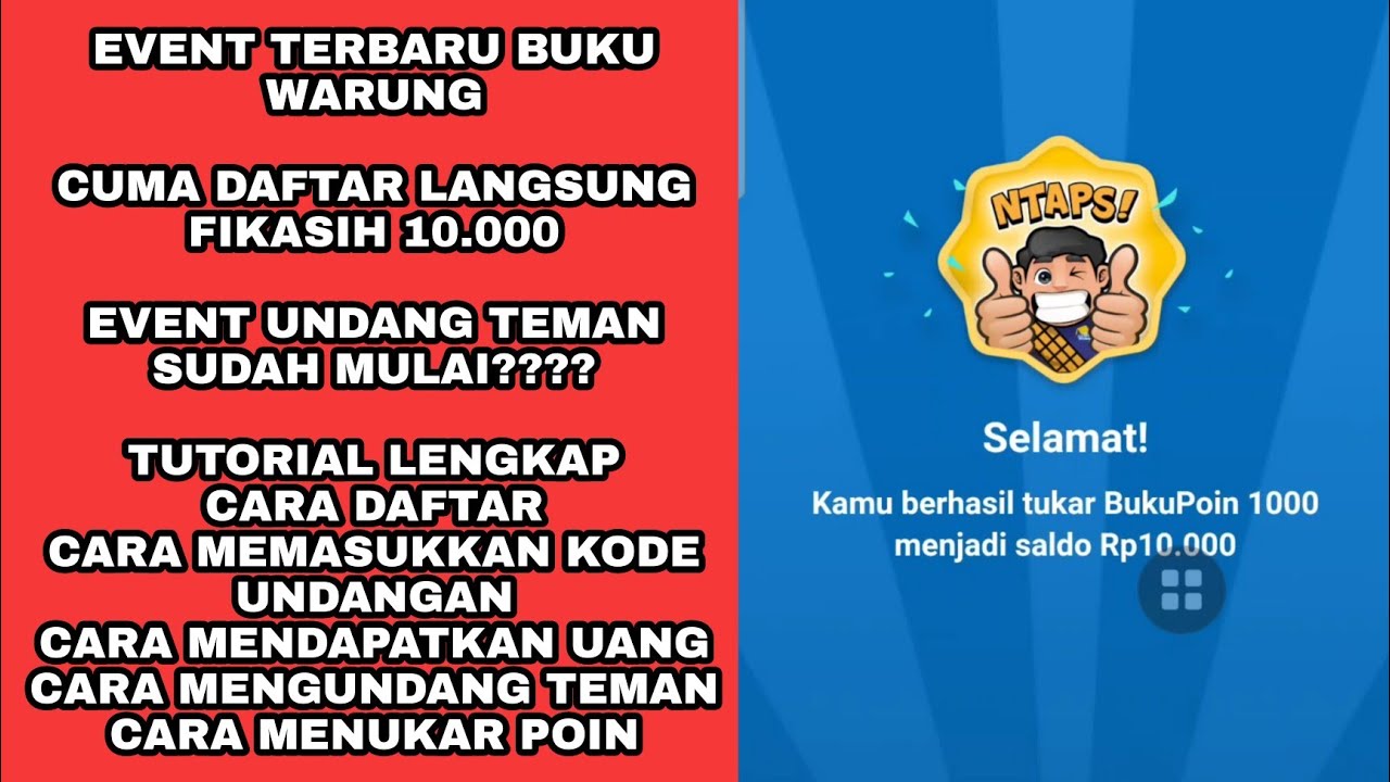 LATEST EVENT APPLICATION BOOK WARUNG | FUND EARNING APKs LATEST EVENT APPLICATION BOOK WARUNG | FUND EARNING APKs