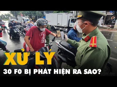30 F0 bị các chốt tại TP.HCM phát hiện, xử lý ra sao?