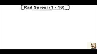 Abdulbasit Abdussamed Rad Suresi Mealli