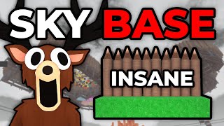 Making The Most Insane Sky Base In 99 Nights In The Forest