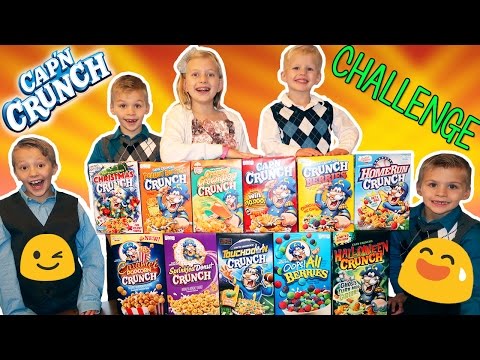 Cap'n Crunch Cereal Challenge