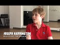 Joseph Harrington from Billy Elliot Interview with Brian Douglas