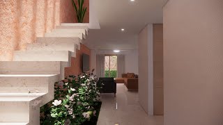 Casa Pequeña 8X10 - 2 Pisos Con 4 Dormitorios Te Sorprenderá El Diseño Interior