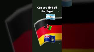 Can You Find All The Flags?
