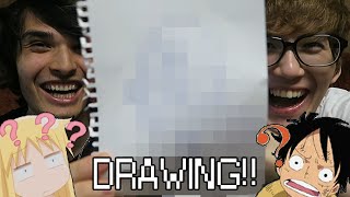 DRAWING ANIME CHARACTERS CHALLENGE!!