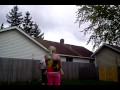 Pregnant lady belly pumping