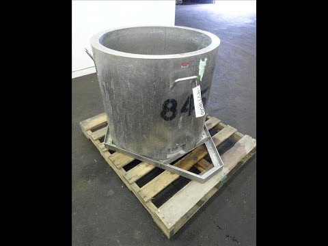 Used-250-kG (Approx.) Jacketed Stainless Steel Receiver Tank - stock # 45996006