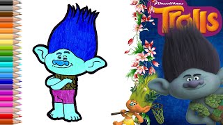 How to Draw Branch from Trolls // Как рисовать Цветан??