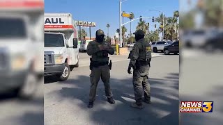 Border Patrol, Ice Conduct Operation In Cathedral City