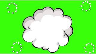 Old Fight Cloud Green Screen