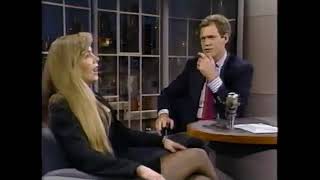 Theresa Russell Interview 1989 David Letterman