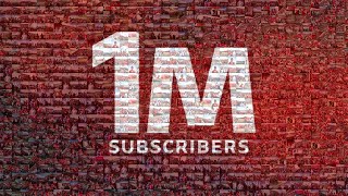Thank You For 1 Million Subscribers On Youtube