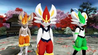 Cinderace Mmd - 寄明月