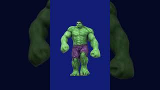 Dancing Incredible Hulk Animated Blue Screen Green Screen