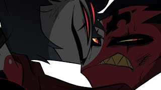 Stolas Whispers Sweet Lies To Blitzo - Helluva Boss Comic Dub