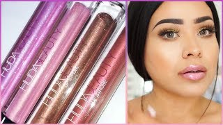 Hudabeauty Lip Strobe Swatches All 12 Colors