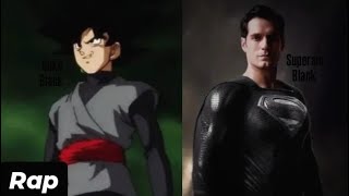 Rap Do Goku Black & Superman Black Dragon Balldc Comics -
