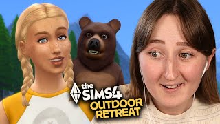Playing The Sims 4 Outdoor Retreat To Prepare For Adventure Awaits