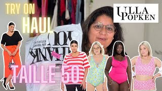 Haul Ulla Popken - Unboxing Et Essayage Taille 50 - 52 , Maillots, Pantalon, Tee-Shirt.