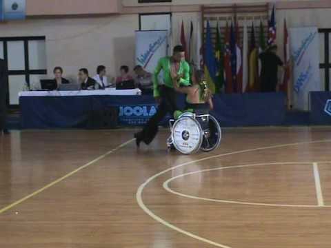 CRS - Naldo & Daniele - Malta2008 - Rumba - Wheelchair Dance - Dança em Cadeira de Rodas