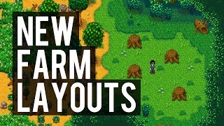 Stardew Valley - 5 Available Farm Layouts in Update 1.1