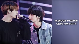 taekook/vkook twixtor clips for editing