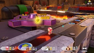 Super Mario Party Jamboree King Bowsers Keep Toadette Vs Donkey Kong Vs Goomba Vs Monty Mole
