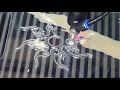 Imagen del vídeo Laser Cut acrylic: Sun vector, China laser cutting machine