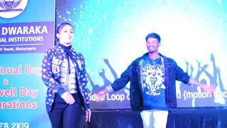 Dhee 10 Raju And Aqsa Khan Superb Dance Performance In Sri Sai Dwaraka Educational Insutions
