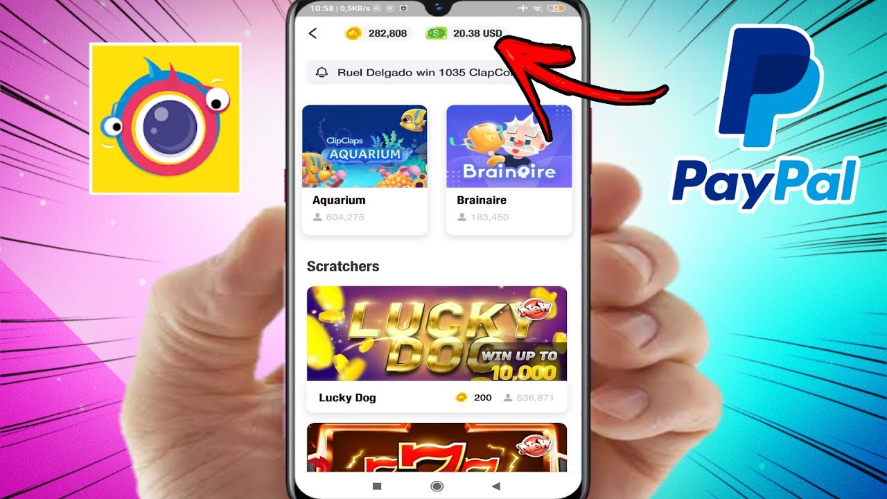 clipclaps app dicas para ganhar dinheiro no paypal mais rapido