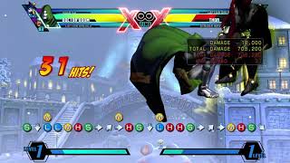 Umvc3 Dr. Doom Max Damage Combo Solo0 Bar Start