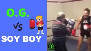 80 Year Old Boxer Teaches A 25 Year Old A Boxing Lesson