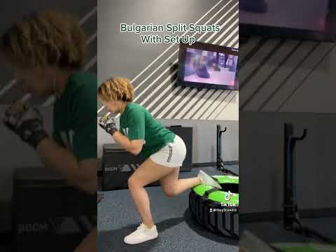 Bulgarian Split Squats